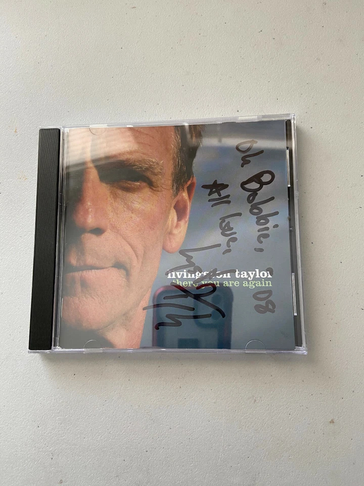 Livingston Taylor There You Are Again CD 2005 Signed — 第 1/1 张图片