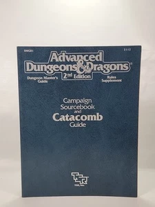 Advanced Dungeons & Dragons Campaign Sourcebook & Catacomb Guide 1990 2nd Ed - Picture 1 of 11