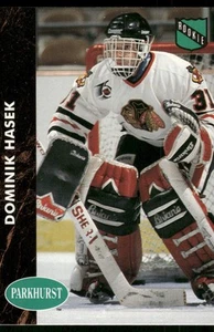 #263 Dominik Hasek 1991-92 Parkhurst novato - Imagen 1 de 2