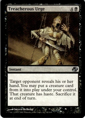 MTG Treacherous Urge NEARMINT NM / Magic The Gathering : Planar Chaos - Image 1 of 2