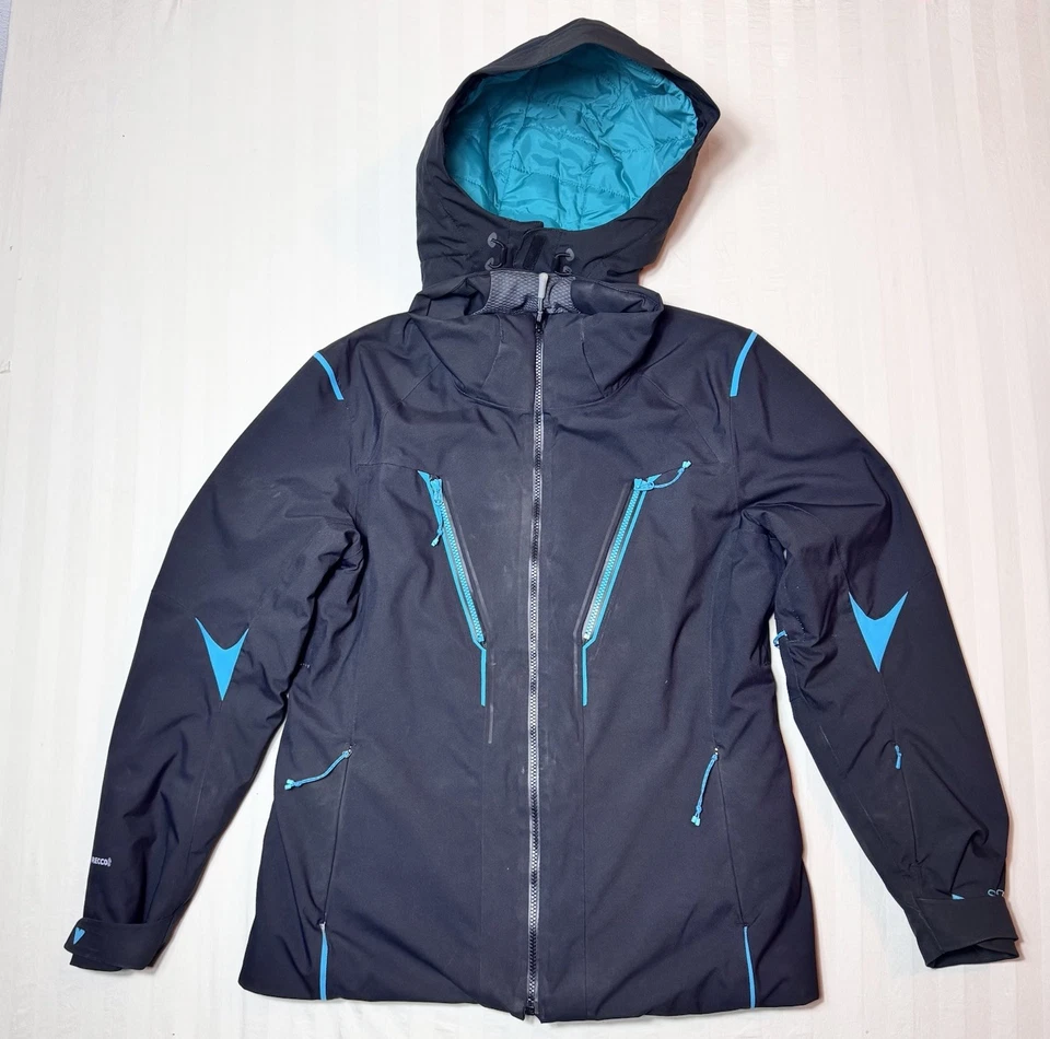 Obermeyer Helyos Ski Jacket Women’s Size 14 ** Hooded Snowboard Winter Recco - Image 1 of 4