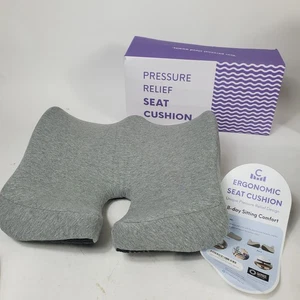 Kissen Labor Druckentlastung Sitzkissen für lange Sitzzeiten Büro grau - Bild 1 von 3