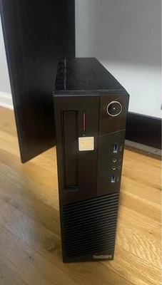 Lenovo ThinkCentre M93p (128GB SSD, i5-4570 3.20GHz, 16GB,) SFF Desktop - Black - Image 1 of 4