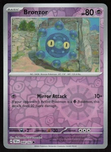 Bronzor - Reverse Holo 068/162 Common SV05: Temporal Forces Reverse Holo LP-NM - Picture 1 of 2