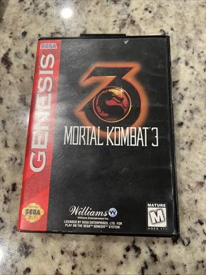 Mortal Kombat 3 Sega and Alien 3 Lot Mortal Combat Complete - Image 1 of 4