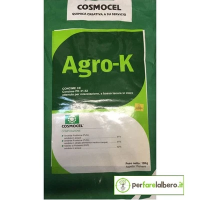 AGRO K Cosmocel concime fogliare PK 31 52 fosforo potassio - Immagine 1 di 2