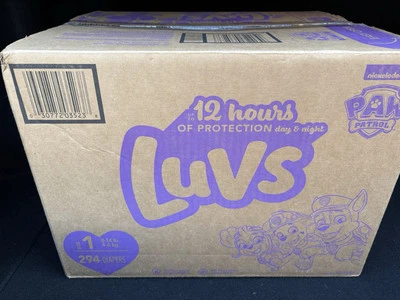 Pañales Luvs (Luv-4104) - tamaño 1, 294 pañales desechables, sacados 1 para la foto Foto 1 de 2