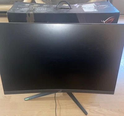 ASUS ROG Swift PG27VQ 27 Zoll OVP 2560x1440 Gaming Monitor 1ms 165 Hz Schwarz  - Bild 1 von 4