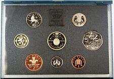 GEM UK Coins WITH Case and COA 1994 United Kingdom Proof Set 8 Coins Total