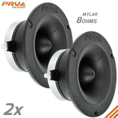 2x PRV Audio TW500My-Nd Bullet Neodimio 4” Tweeter Pro 8 Ohm Neo 300 vatios Foto 1 de 4