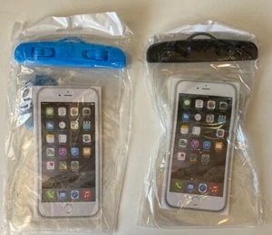 Waterproof Phone Holder BAG LANYARD for iPhone Smart phone Lot Of 2 New - Picture 1 of 5