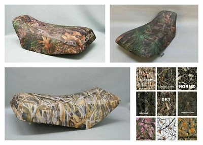 HONDA TRX500 seat Cover 2005-2011 Foreman Rubicon 500 CAMO, 25 colors  (LOGO/ST) - Image 1 of 4