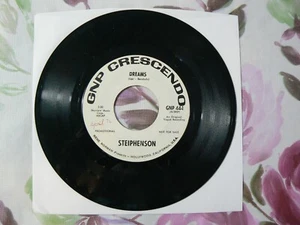 Mike Steiphenson – Dreams / Rainbow - 1972 Psychedelic Rock 45 rpm Vinyl record - Picture 1 of 3