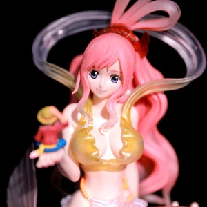 Anime Pirate Shirahoshi Hime & Mini Lufffy Action Figure Collection Toys Box - Picture 1 of 12