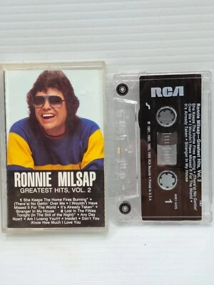 RONNIE MILSAP - GREATEST HITS VOL 2 - MUSIC CASSETTE - OZ SELLER - Image 1 of 2