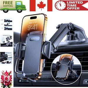 Support Téléphone Voiture Universel avec Ventouse Forte - Support Bras Long Réglable - Photo 1 sur 8