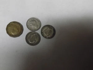 3 SIXPENCE UND 1 THREEPENCE - Bild 1 von 2