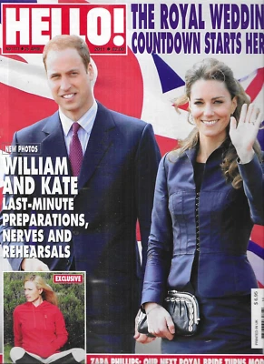 Hello Magazine Kate Middleton Prince William Zara Phillips Simon Cowell 2011 - Image 1 of 4