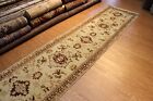 _HANDMADE_HALL-RUNNER_10 Ft. Long TOP OF THE LINE Natural Dyes Beige Color 