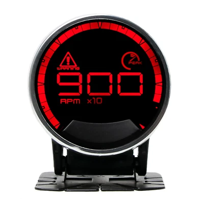 60mm Advance A2 Lcd Digital 7 Color Tachometer Gauge No Controller Required New - Image 1 of 4