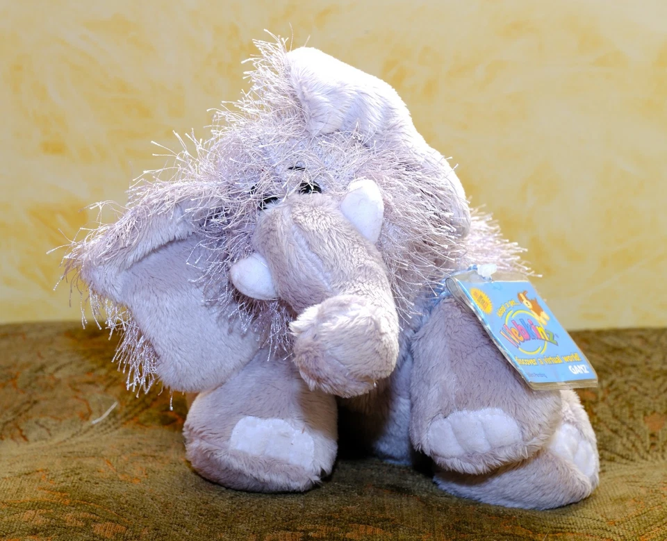 NOS Webkinz Elephant HM007 Sealed Tag/Unused Code - Image 1 of 1