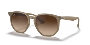 Ray-Ban Sunglasses RB4306 616613 54MM Opal Beige Frame Dark Brown Gradient Lens - Picture 1 of 13