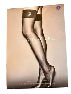 Victoria’s Secret Rhinestone Logo Band Thigh Highs Hosiery In Purple Size Small - Picture 1 of 5