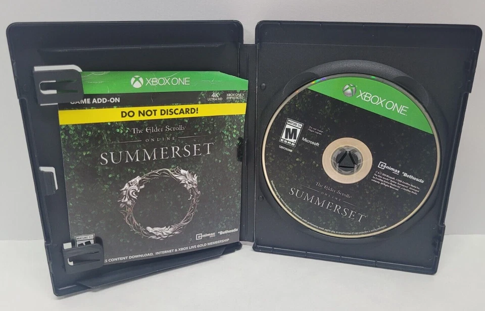 XBOX ONE: Elder Scrolls Online: Summerset *SOLO DISCO Y ENVÍO GRATUITO* Foto 1 de 1