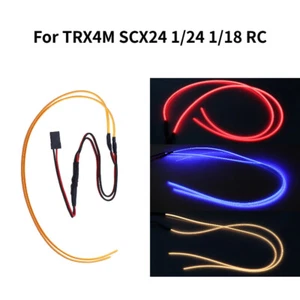 LED Light Bar Lamp For TRX4M SCX24 1/24 1/18 RC Upgrade Parts Flexible Cuttable - Picture 1 of 19