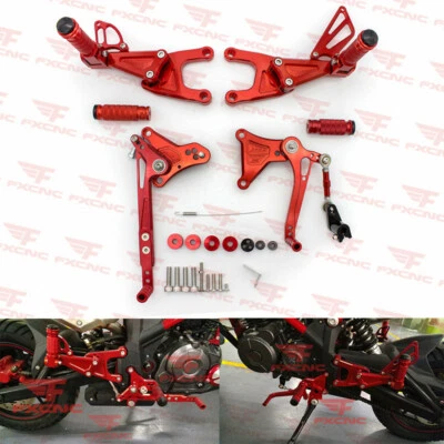 For Benelli TNT125 135 2016-2025 Front Rear Set Rearset Footpeg Shift Pedal CNC - Image 1 of 4