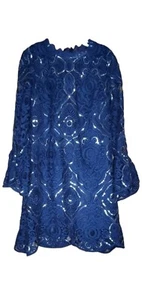 Gb Girls Blue Sequin Dress - Picture 1 of 3