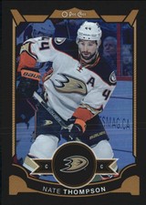 2015-16 O-Pee-Chee Rainbow Black #67 Nate Thompson /100