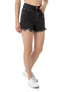 Redbridge Jeans pour Femmes Shorts Pantalon Court Bermuda Été en Haut Taille - Foto 1 di 51
