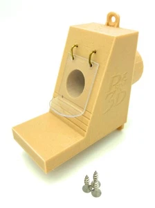 Petite potence de clapet de bourdon avec bride de 30 mm, clapet de bourdon / barrière anti-mites de cire - Photo 1/3