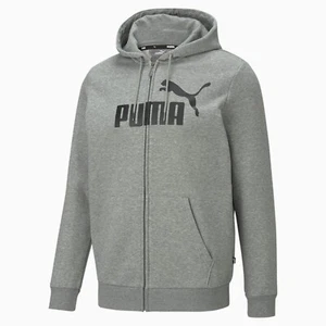 Sudadera con capucha con cremallera completa Puma Essential con logotipo grande. Totalmente nuevo. Talla para hombre: 2XL - Imagen 1 de 6