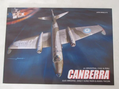 BAC Canberra in Argentina Chile and Peru - Color Profiles & Photos, Spanish text - Image 1 of 4