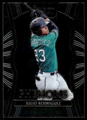 2020 Panini Select Phenoms Julio Rodriguez Seattle Mariners #PH-17 - Image 1 of 2