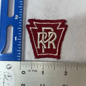 PRR in Keystone Red White Patch Pennsylvania Railroad - Bild 1 von 1
