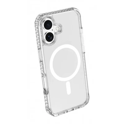 Cellularline Ultra Strong Mag - iPhone 17 Custodia ultra protettiva trasparente  - Immagine 1 di 4