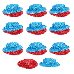 20 Pcs Mini Doll Baby Cowboy Hat Bottle Toppers Furry Toy Cap - Afbeelding 1 van 12
