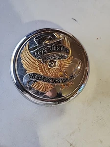 Harley Davidson Round Live To Ride Air Cleaner Cover - Picture 1 of 12