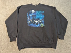 Maglione Harley Davidson vintage uomo XL Wolf Legends Live Roam anni 90 felpa  - Foto 1 di 12