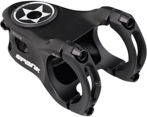 Spank Split 35 Bike Stem 50mm Length 35mm Bar Clamp +/-0 Rise Black Aluminum MTB - Picture 1 of 2