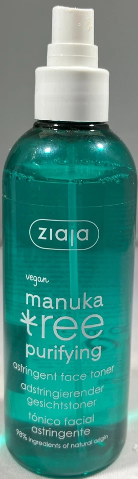 Tónico facial astringente purificador árbol Manuka Ziaija, 7 oz. Foto 1 de 1