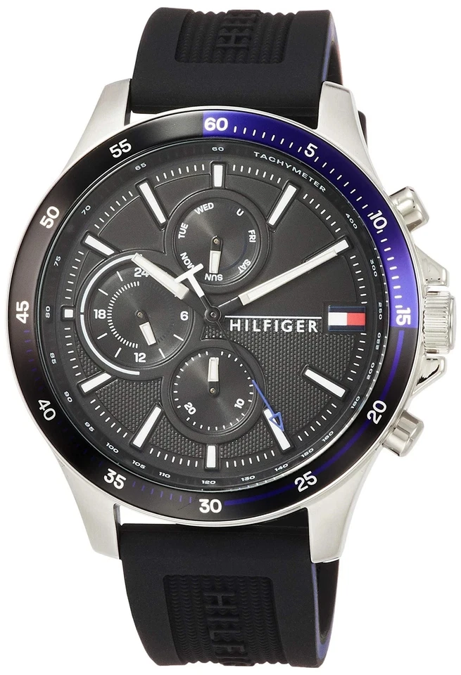 Watch Tommy Hilfiger Tmy1791724 Bank Hombre 46 Acero Inoxidable