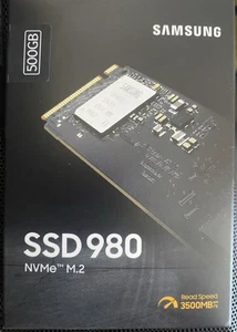 Samsung 980 500 Go M.2 2280 SSD interne (MZ-V8V500BW) - Photo 1/2