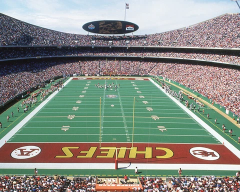 1984 Kansas City Chiefs ARROWHEAD STADIUM Glossy 8x10 Photo Print Poster Cover