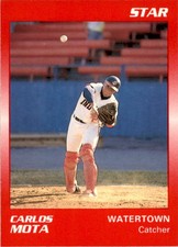 1989 Star #183 Carlos Mota Watertown Indians