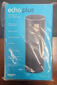 Amazon Echo Plus (1st Generation) Smart Speaker - Black - Picture 1 of 2