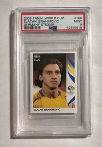 Panini 2006 WM Deutschland Aufkleber #166 Zlatan Ibrahimovic Schweden PSA 9 - Bild 1 von 1